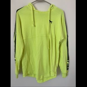 Victoria’s Secret pink sweatshirt hoodie size XS neon color